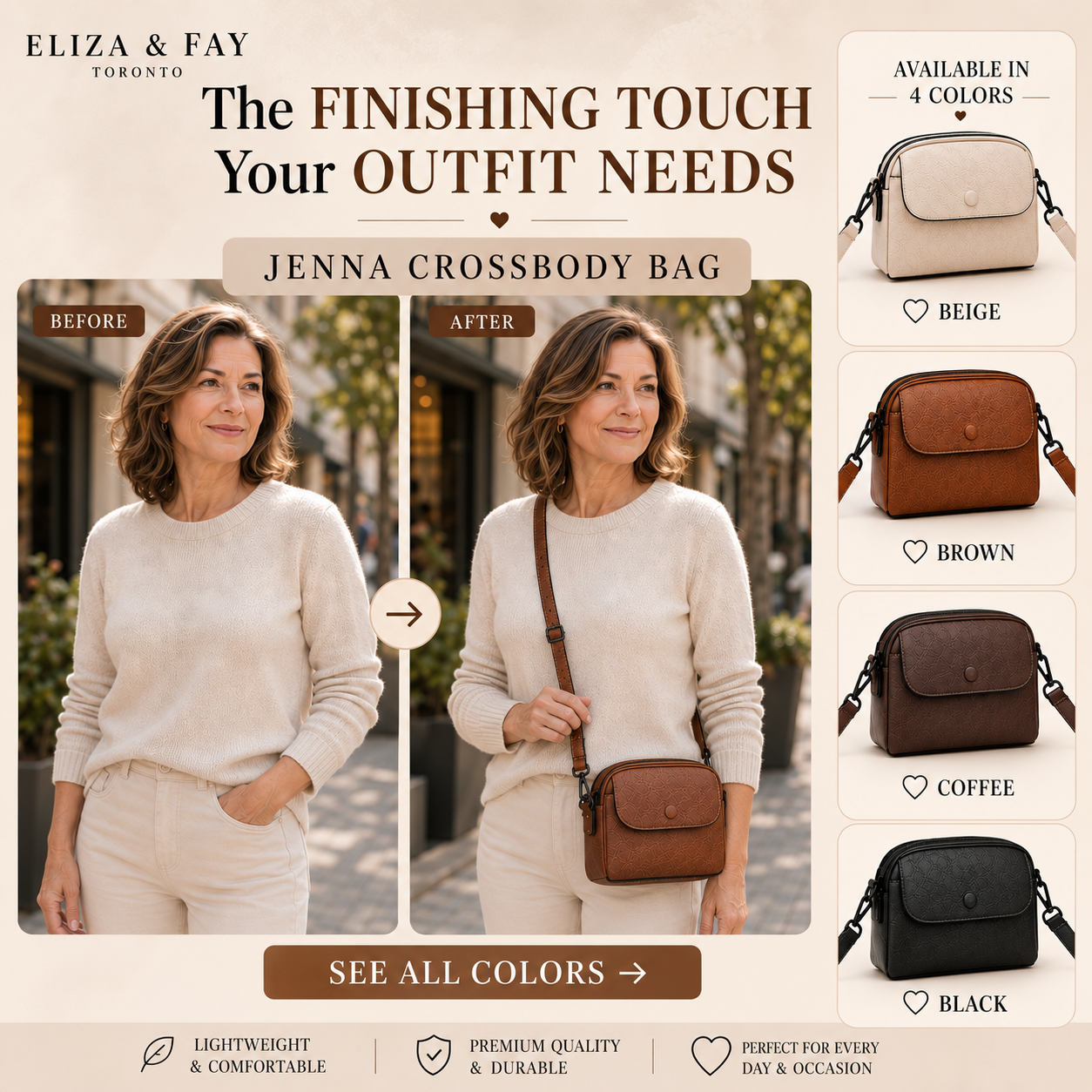 Jenna™ Crossbody Bag