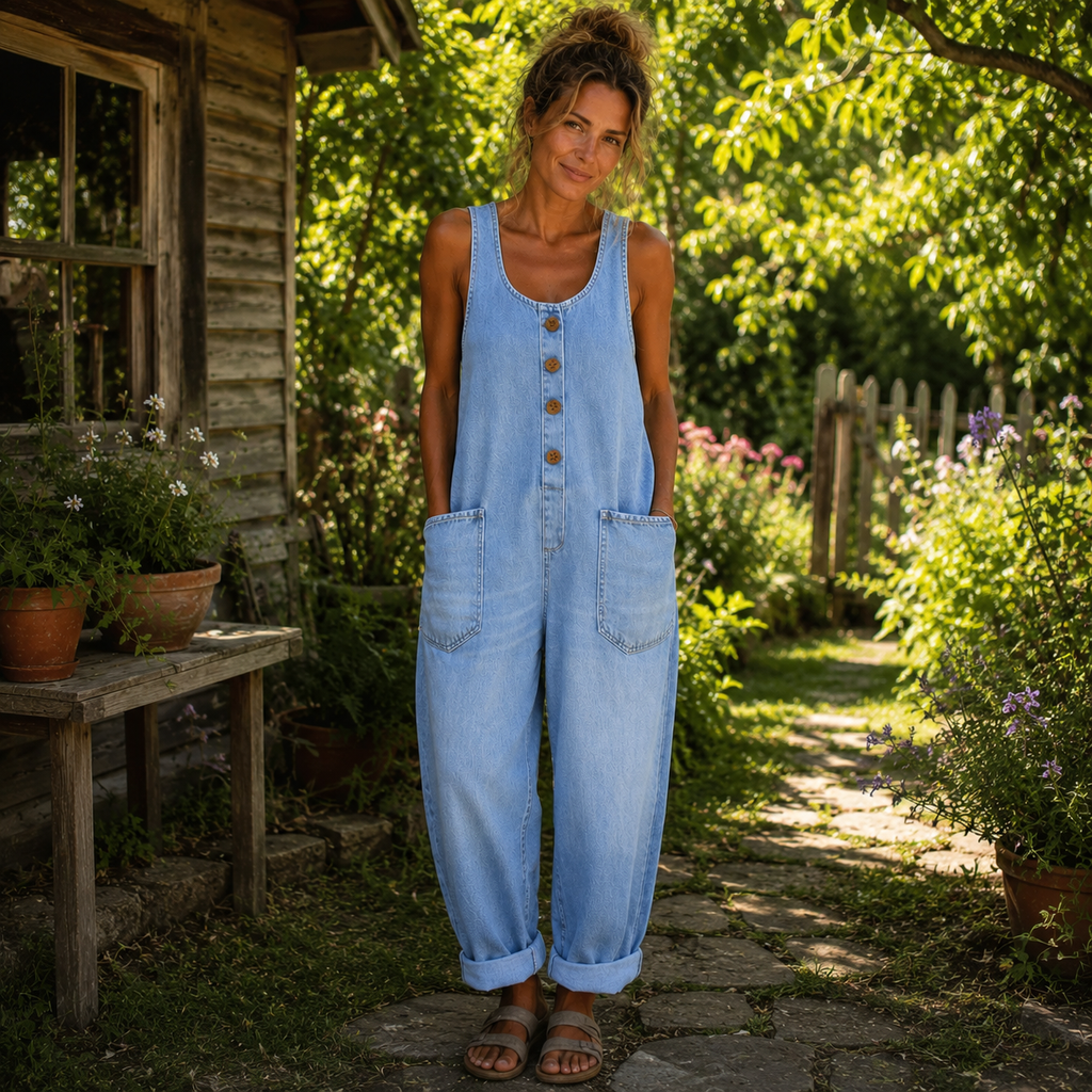Lora™ | Vintage-Style Overalls