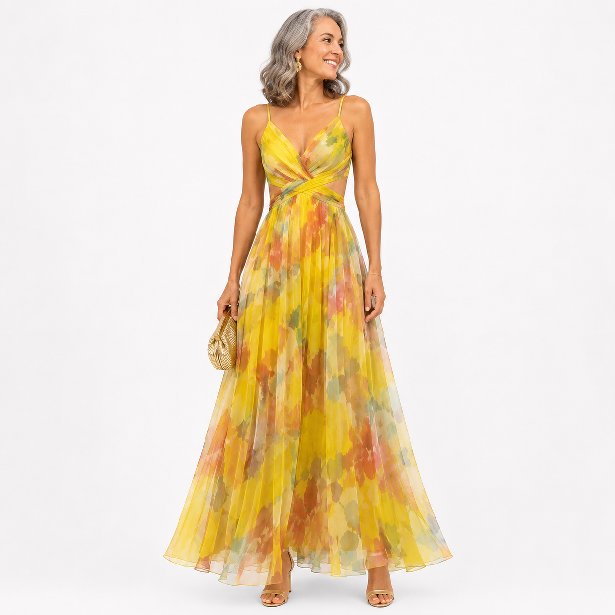 Isel | Soft Wrap Maxi Dress