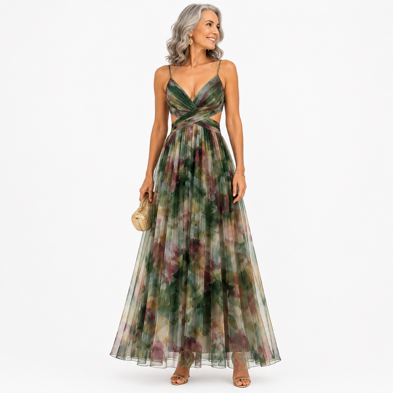 Isel | Soft Wrap Maxi Dress