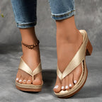 Geneva™ Elegant High-Heeled Mule