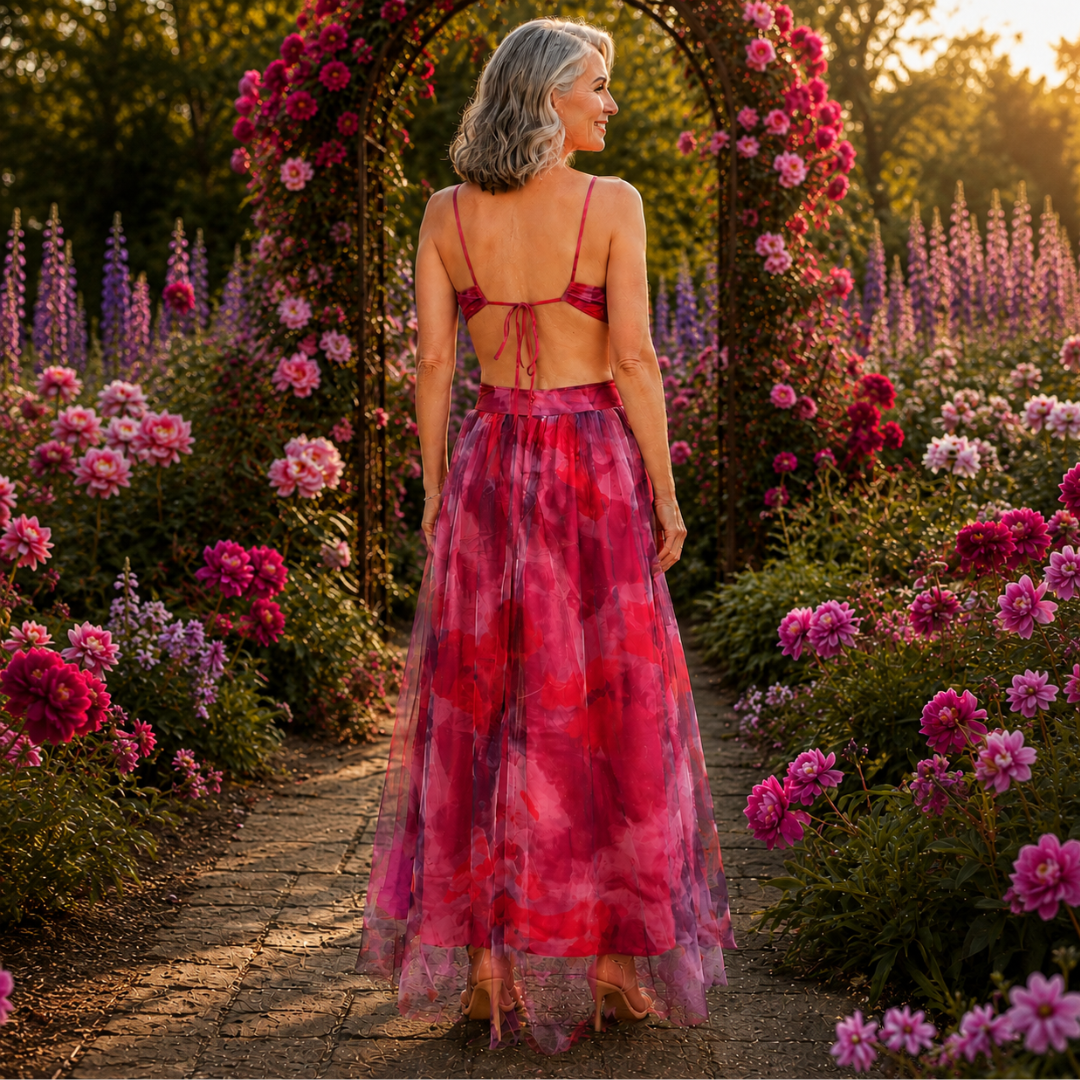 Isel | Soft Wrap Maxi Dress