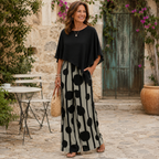 Kalliope -  Comfortable Elastic Waist Two-Piece Set