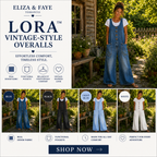 Lora™ | Vintage-Style Overalls