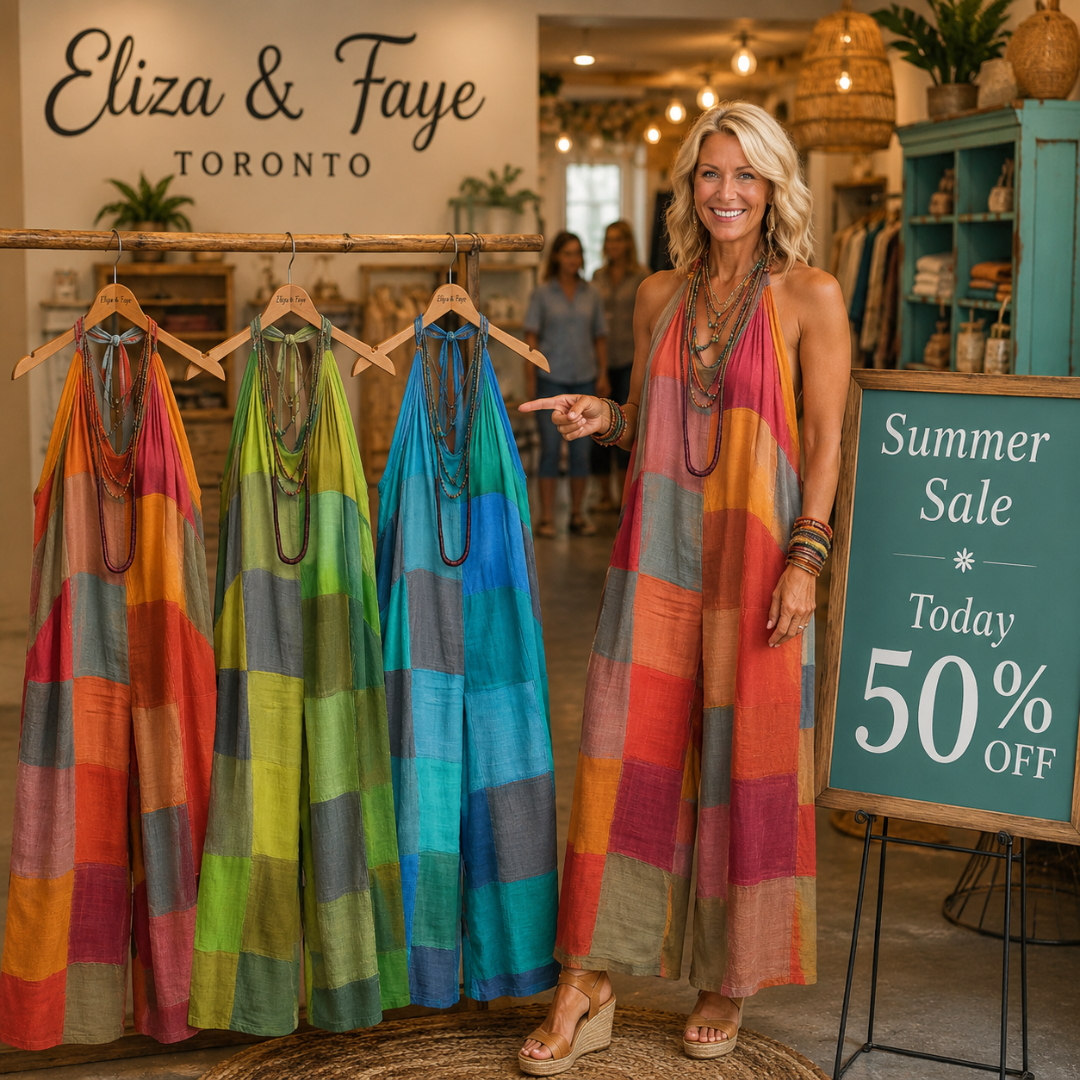 Oriana™ - Bohemian Summer Escape Jumpsuit