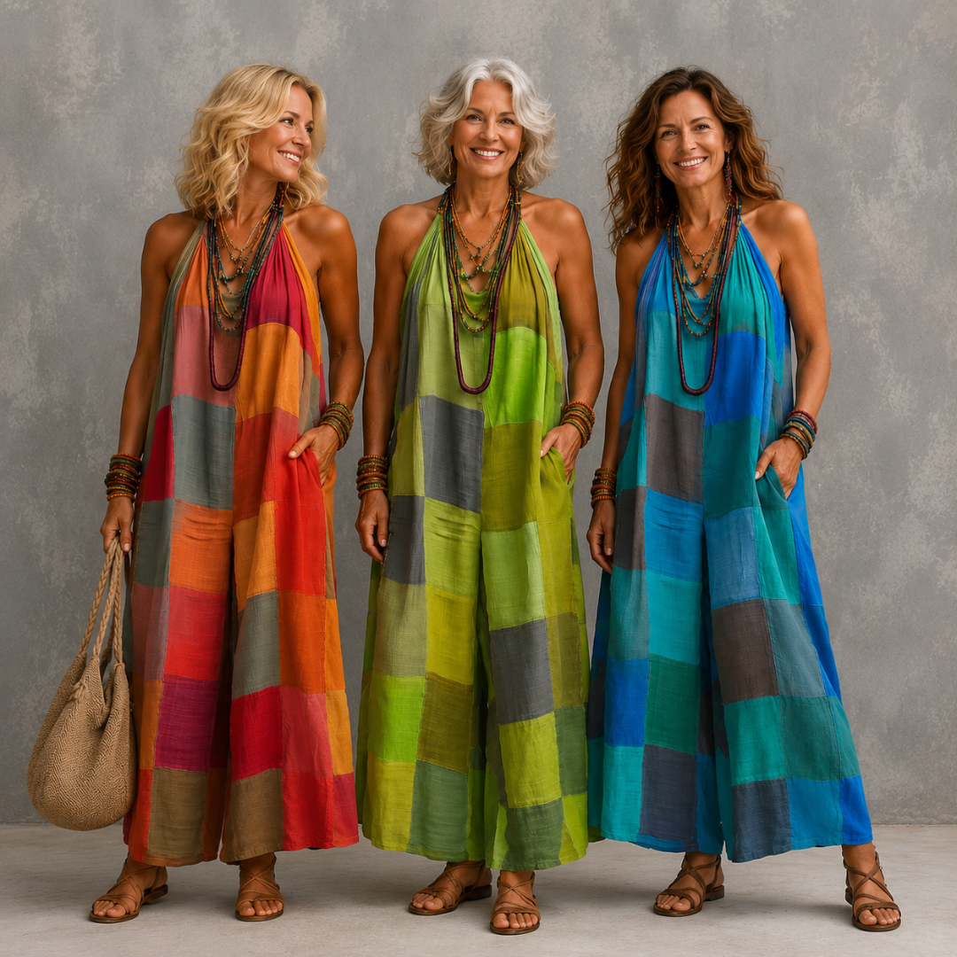 Oriana™ - Bohemian Summer Escape Jumpsuit