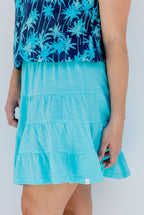 Comfortable Cotton Vacation Ruffle Skirt