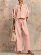 Amélie | Effortless Zip Two-Piece Set
